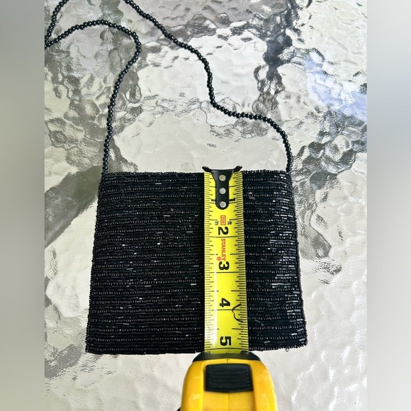 Ann Taylor- Black beaded purse/crossbody. - Picture 4 of 4